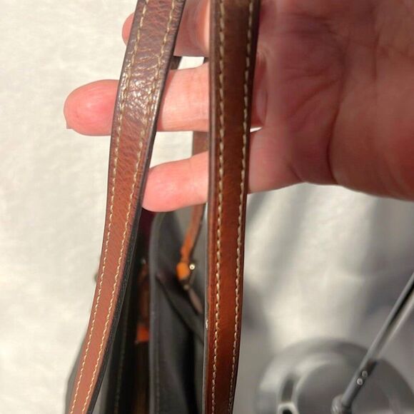 Dooney & Bourke Small Lexington Black Pebbled Grain Leather Tote - COA - EUC - Picture 9 of 13